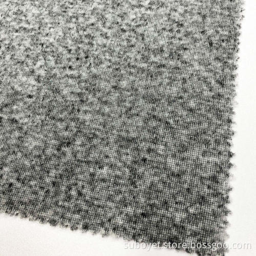 Polyester Linen 1*1 Rib Fabric